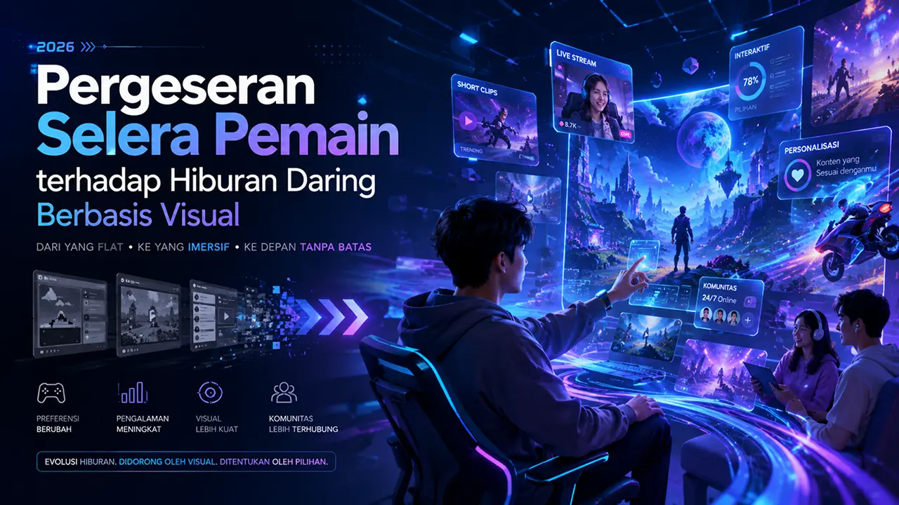 hiburan visual